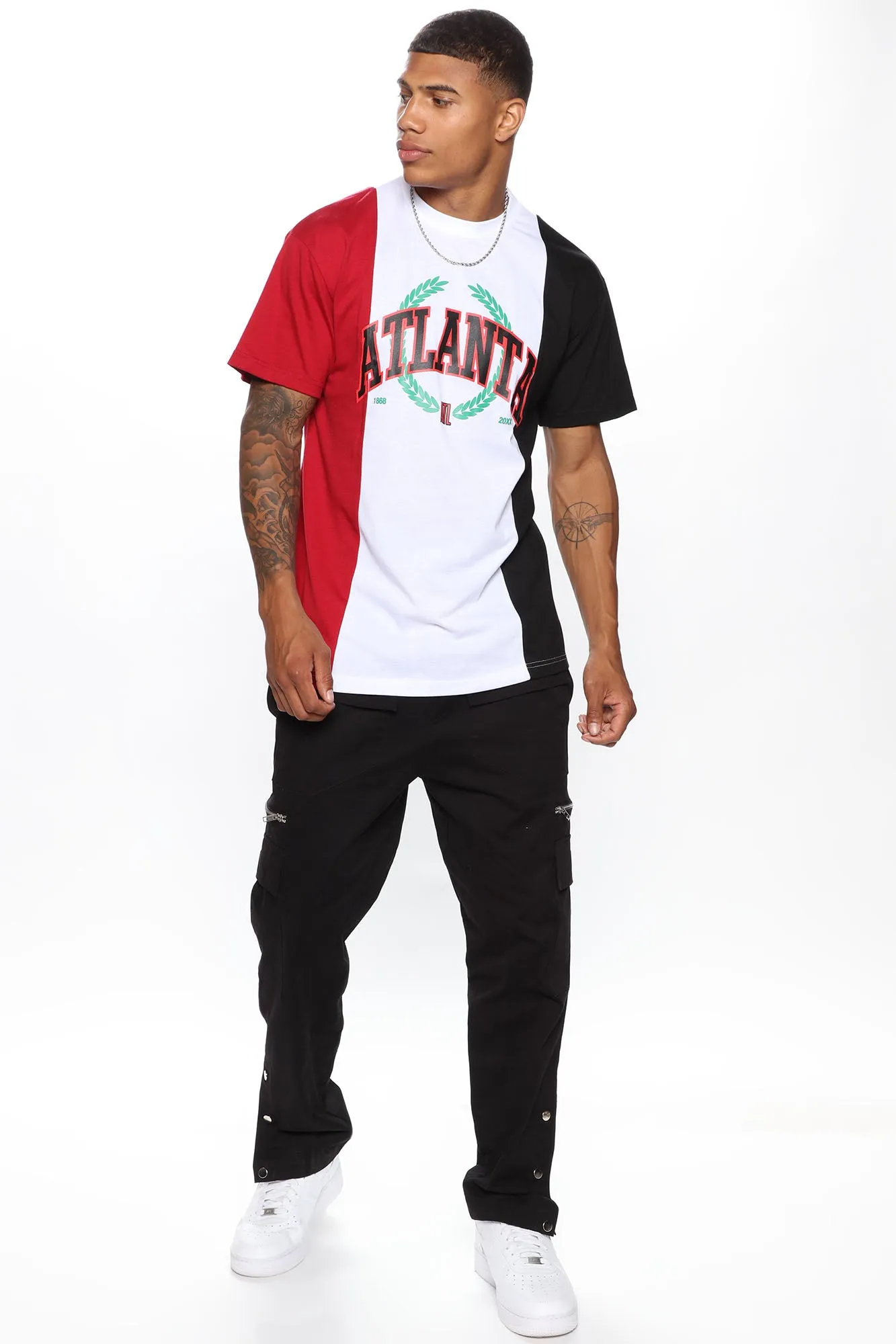 Atlanta Stack Short Sleeve Tee - Multi Color