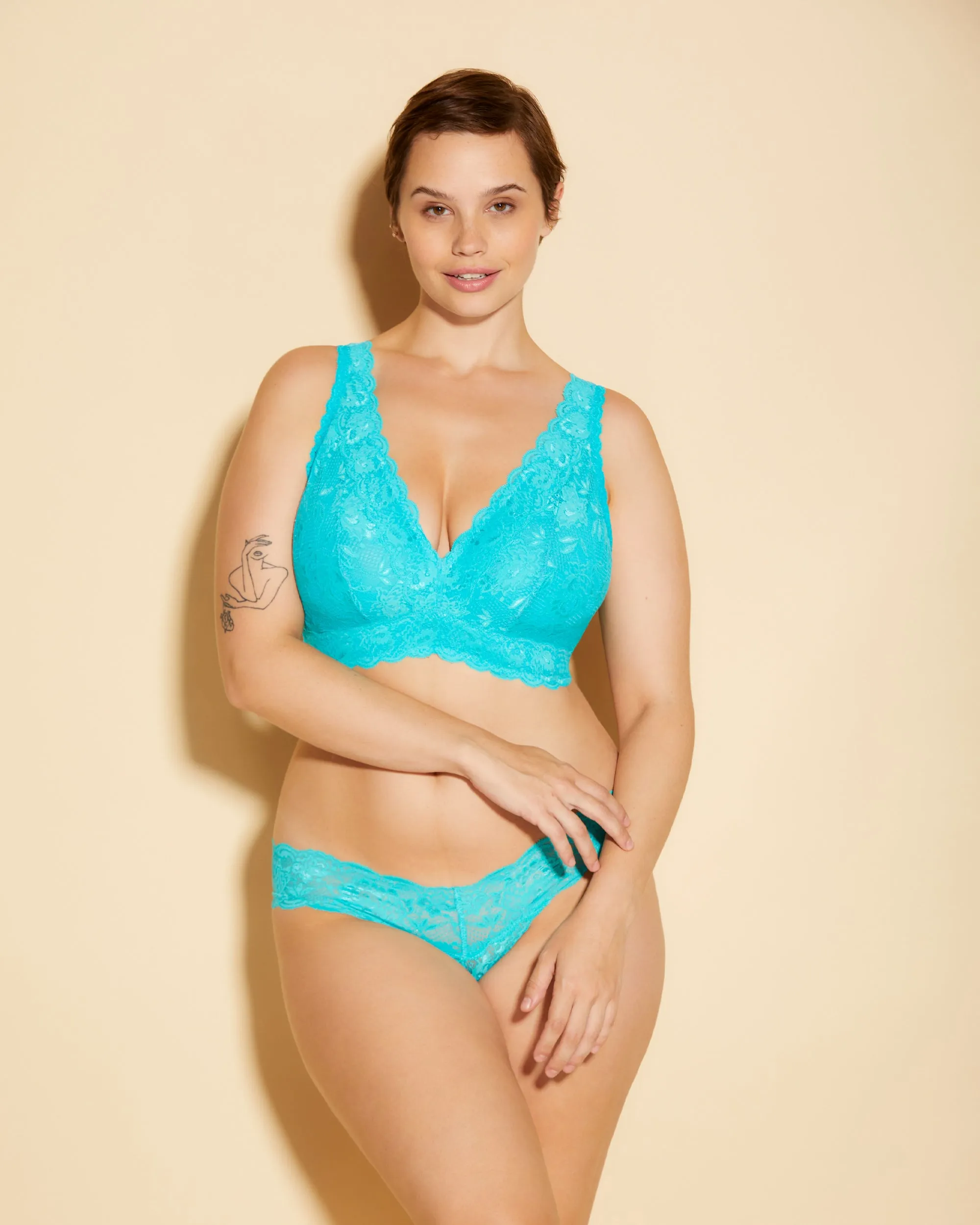 Bralette Tipo Top Plungie Super Curvy