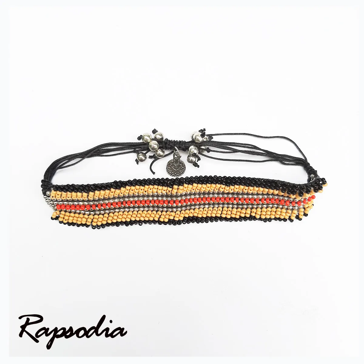 Brazalete Rapsodia Multicolor Con Mostacilla