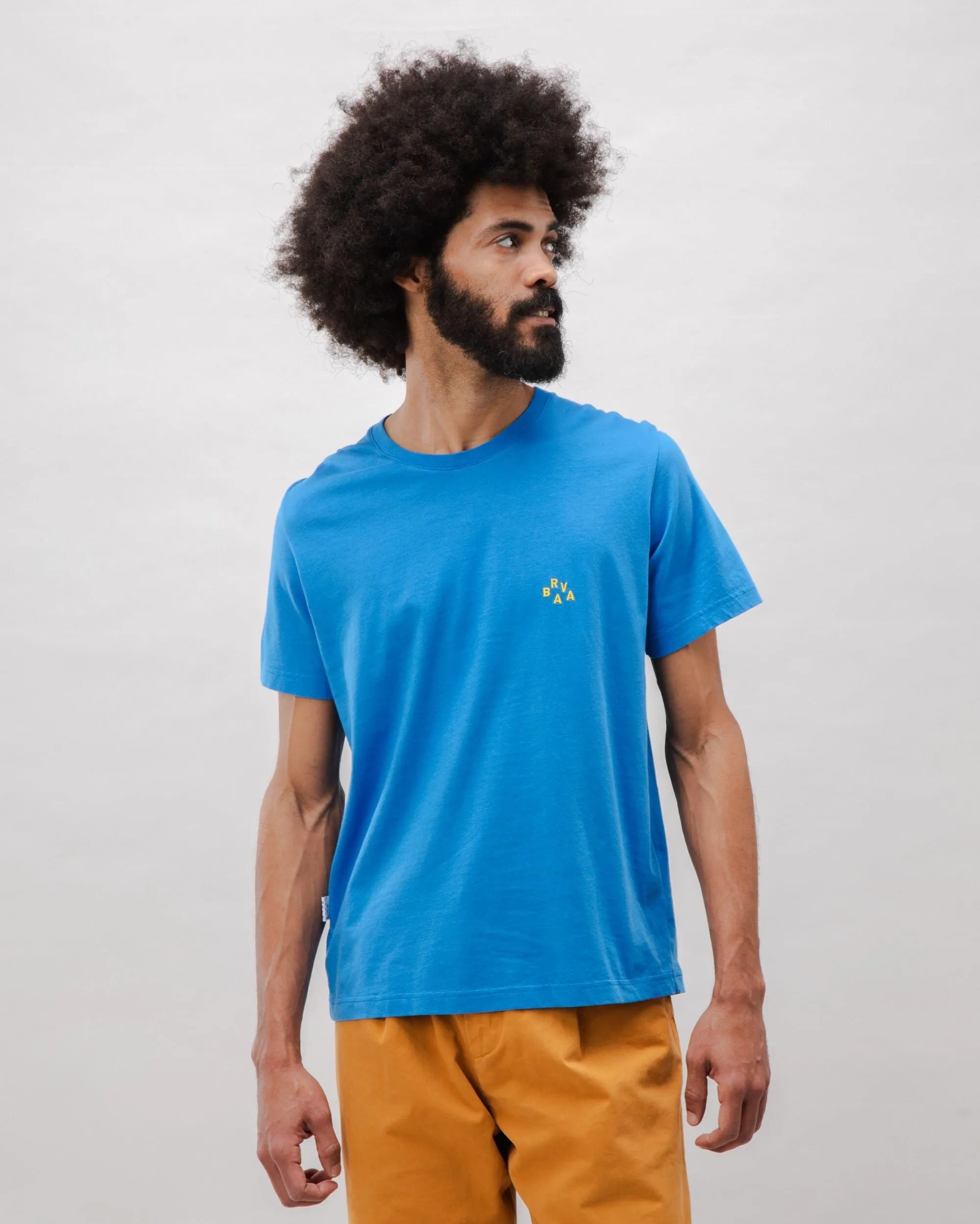 BRV Cotton T-shirt Blue