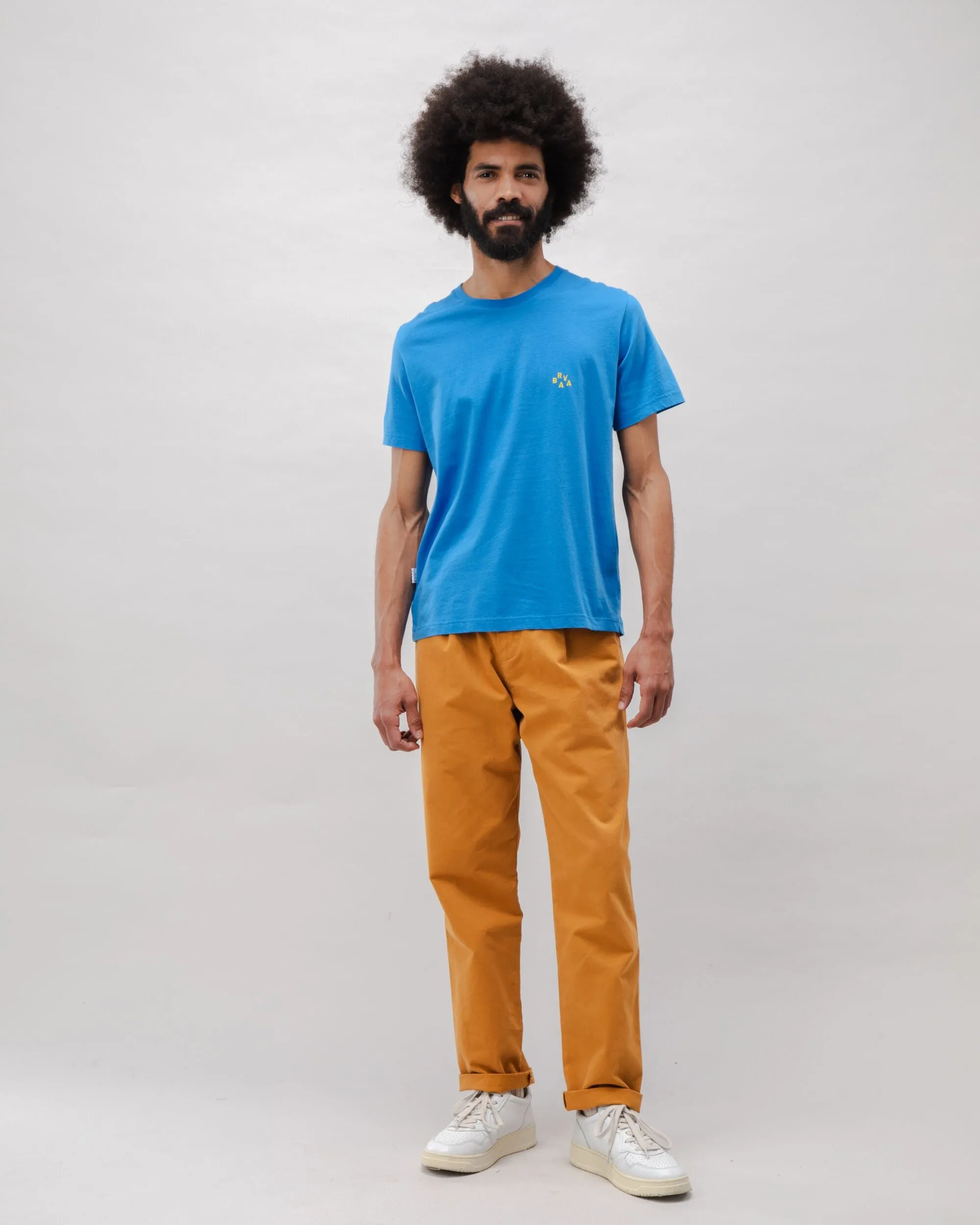 BRV Cotton T-shirt Blue