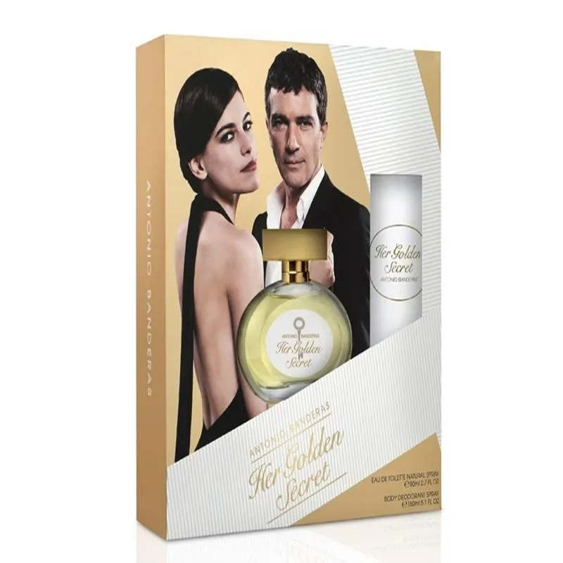 Her Golden Secret Estuche 80ML EDT   150ml Desodorante Mujer