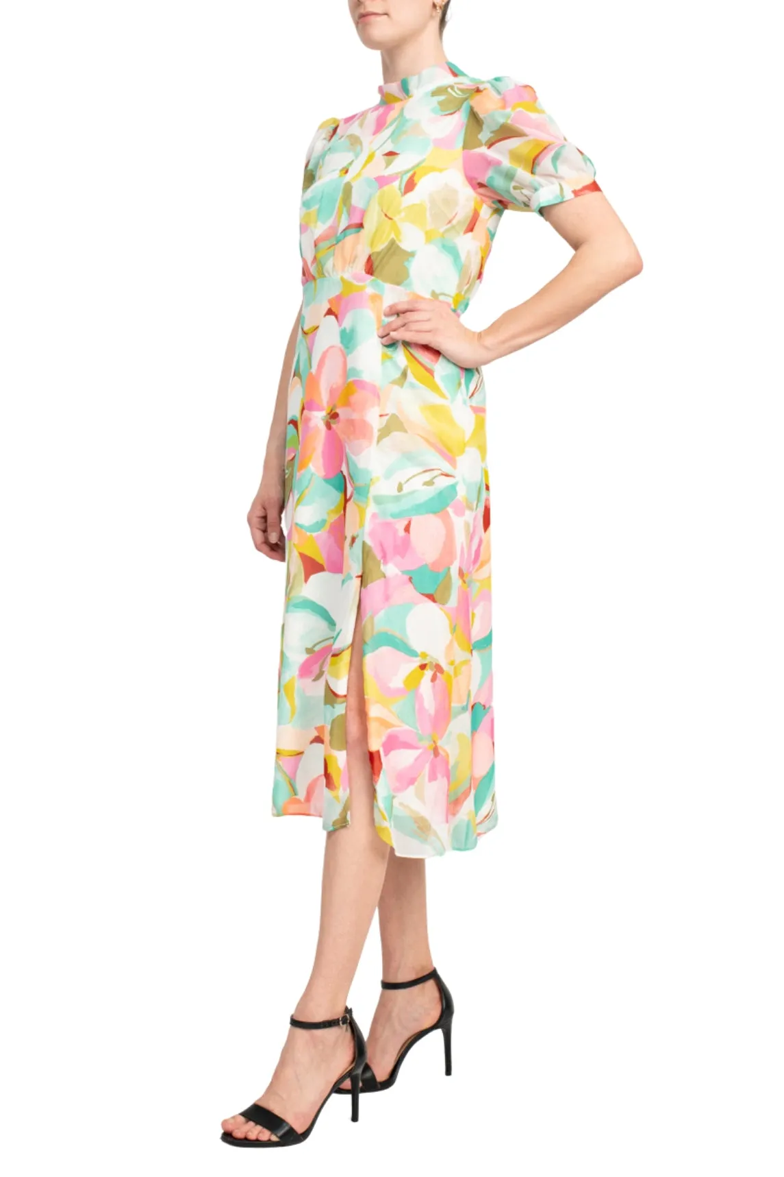 Julia Jordan Chiffon Midi Dresses