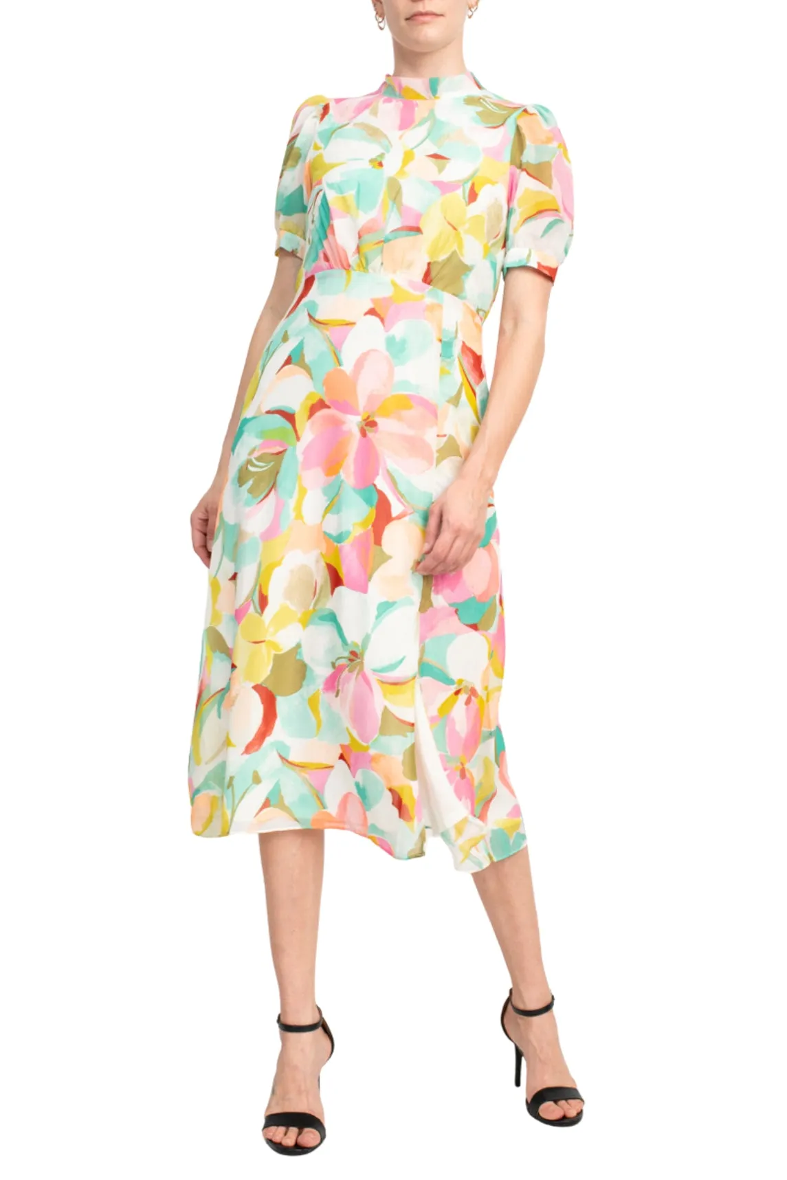 Julia Jordan Chiffon Midi Dresses