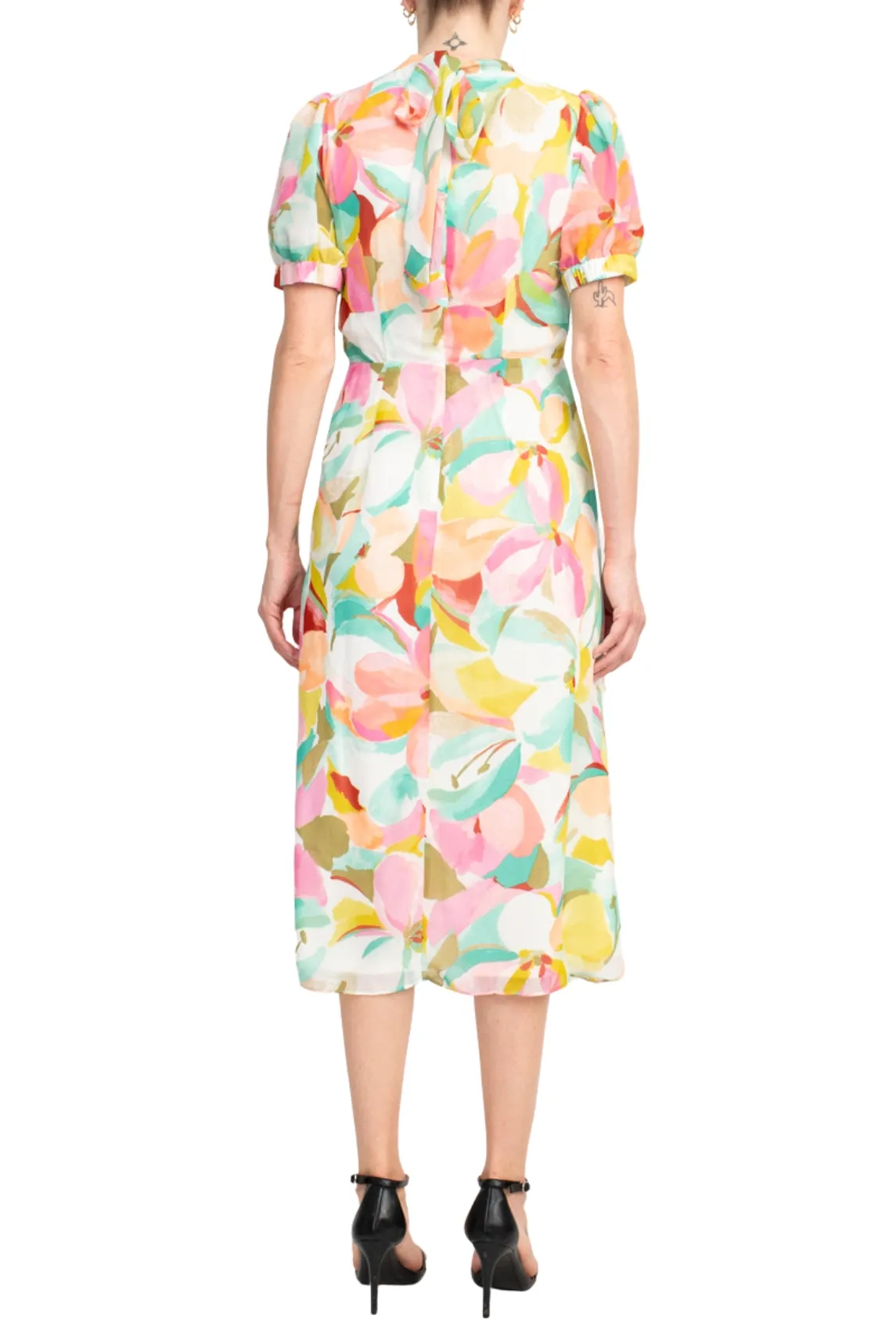 Julia Jordan Chiffon Midi Dresses