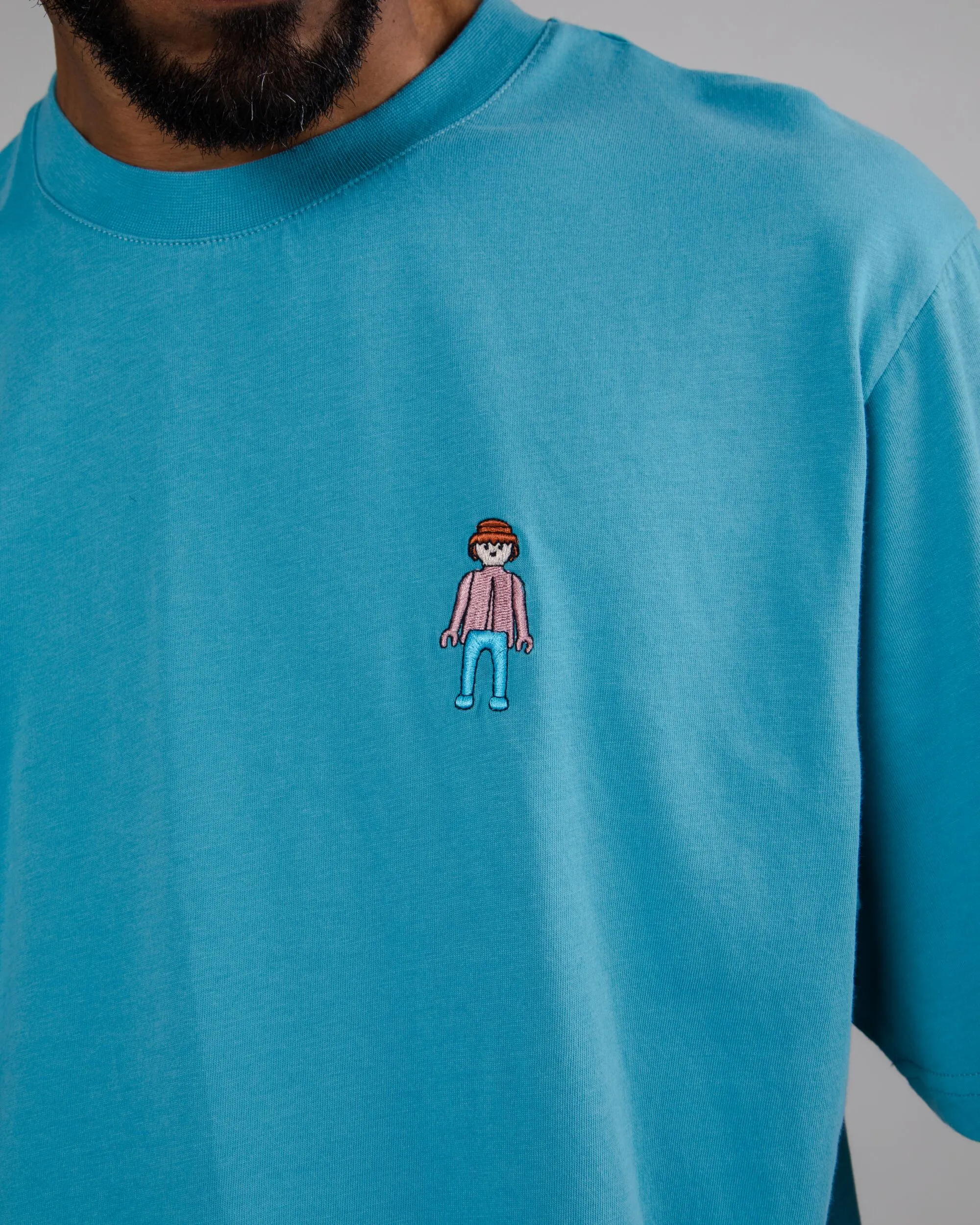 Playmobil Figure T-shirt Blue