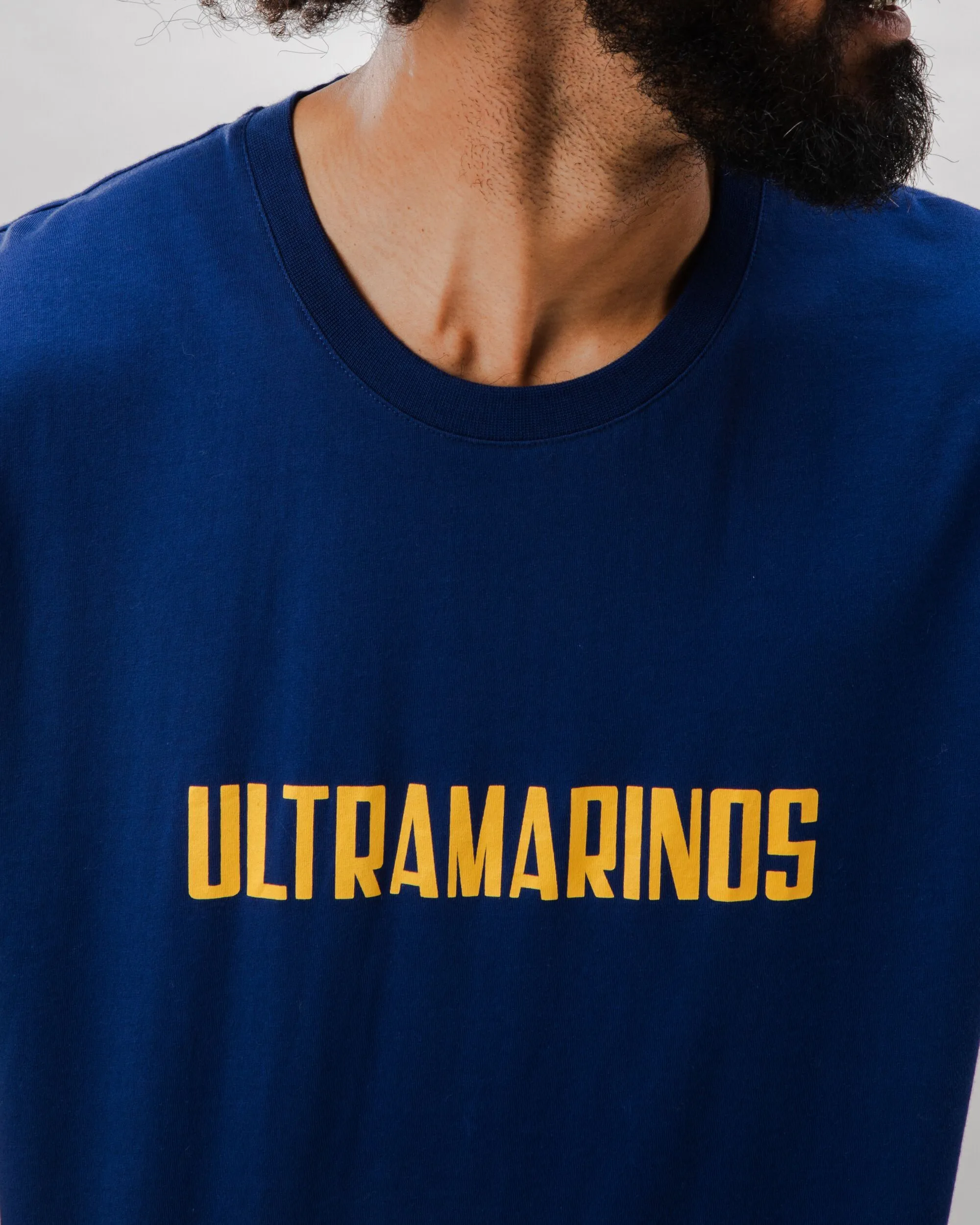 Ultramarinos Cotton T-shirt Navy