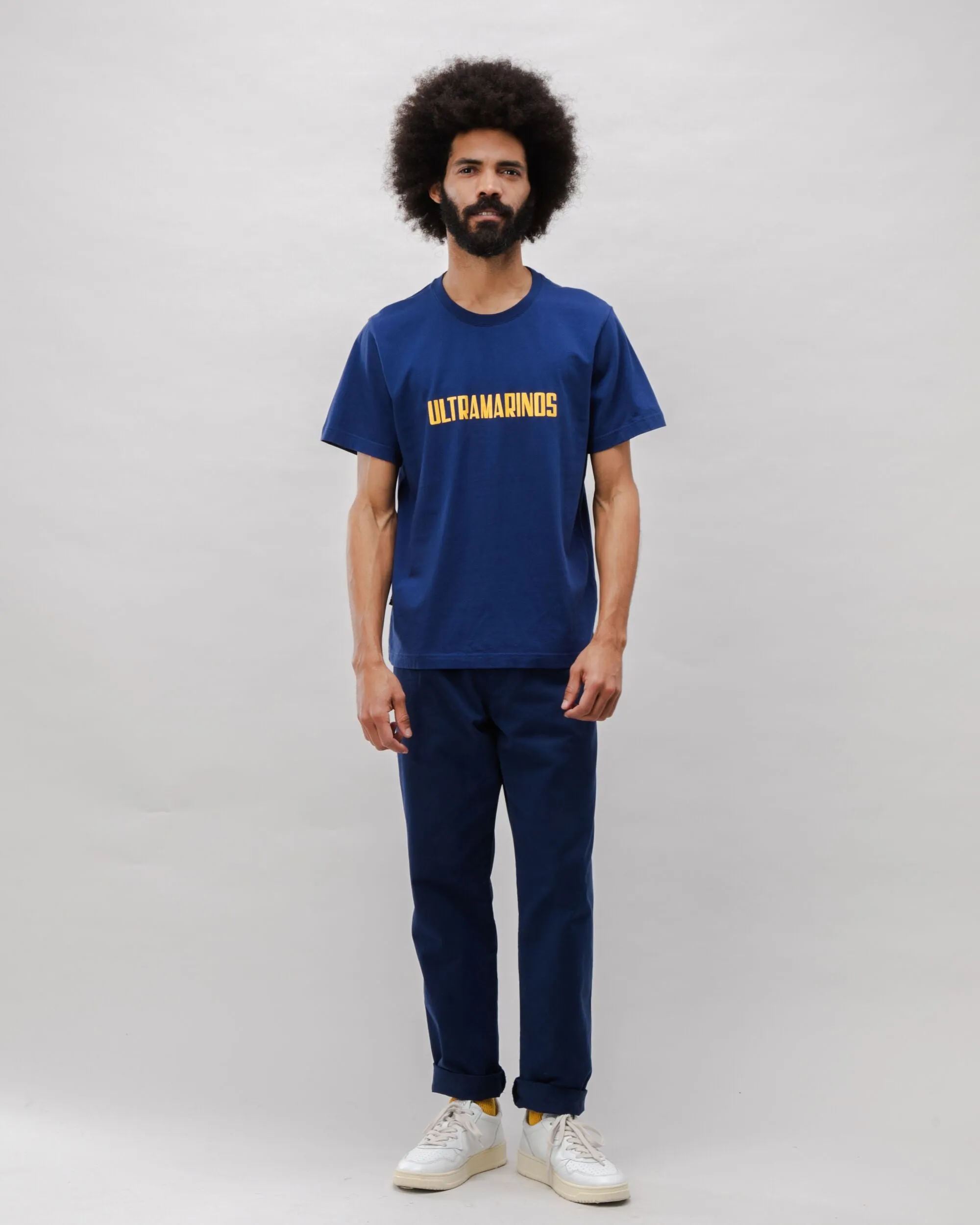 Ultramarinos Cotton T-shirt Navy